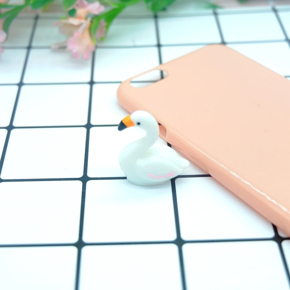 Kawaiiswan кабошоны из смолы для рукоделия DIY телефона чехол волос бант украшения