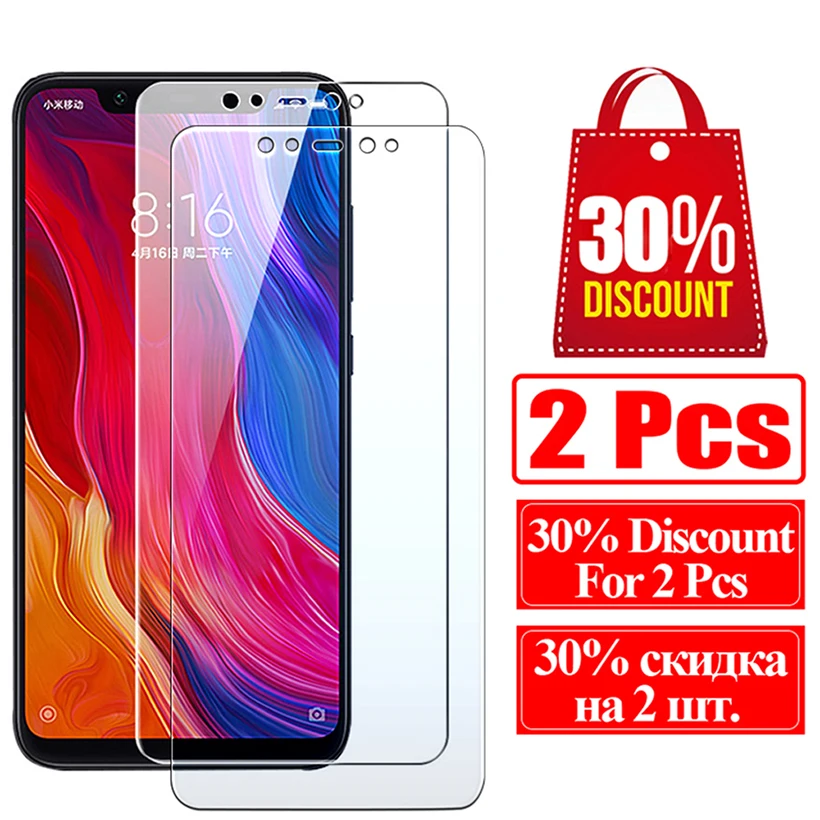 Защитное стекло для xiaomi mi 8 lite закаленное защиты lite|Защитные стёкла и плёнки
