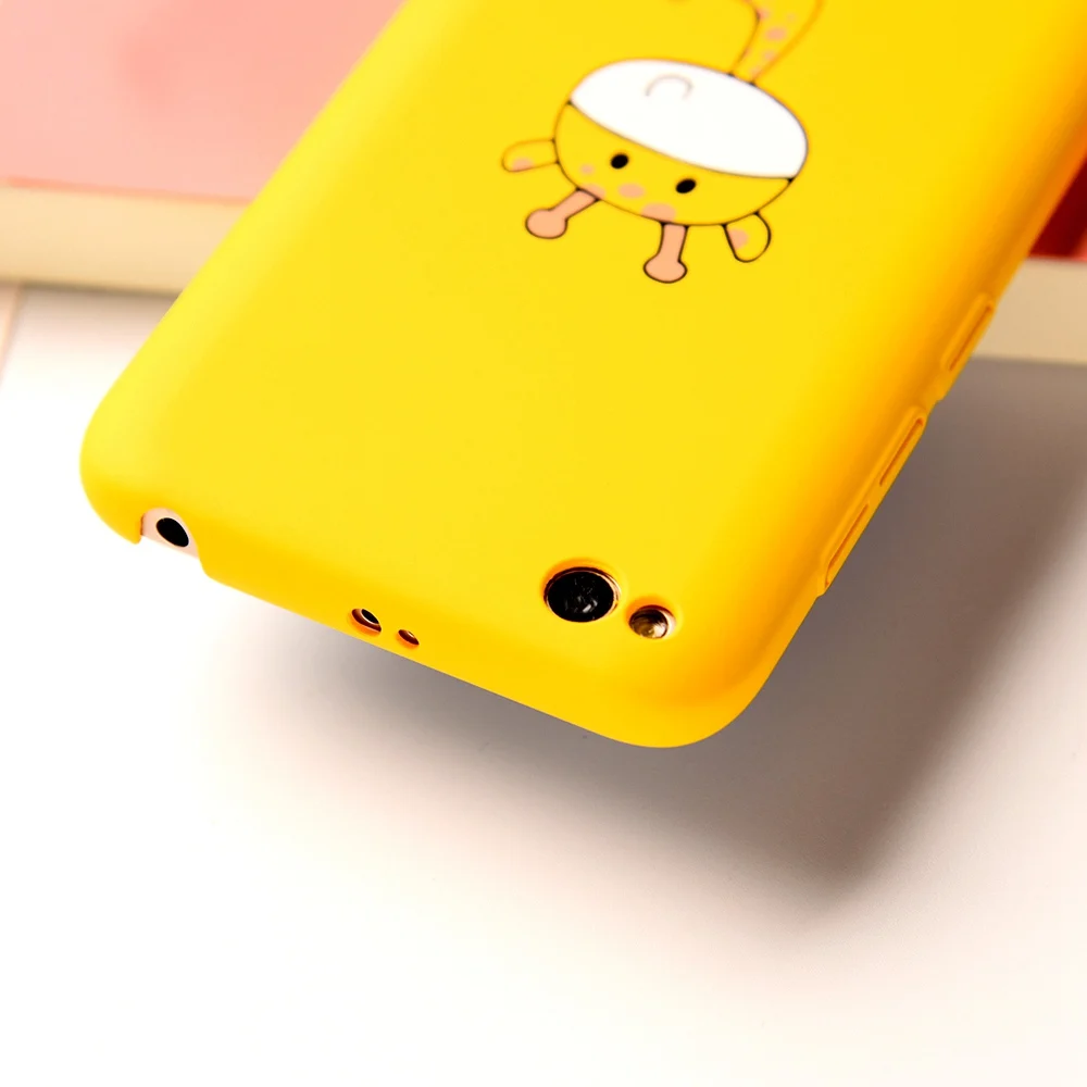 TOMKAS Cute Case Xiaomi Redmi 5 4X Note 5A Giraffe Animal Back Cover For Plus Mi A1 5X PC Coque |
