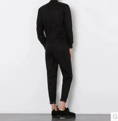 2017 новая мужская одежда модные мужские повседневные Рабочие Комбинезоны Штаны