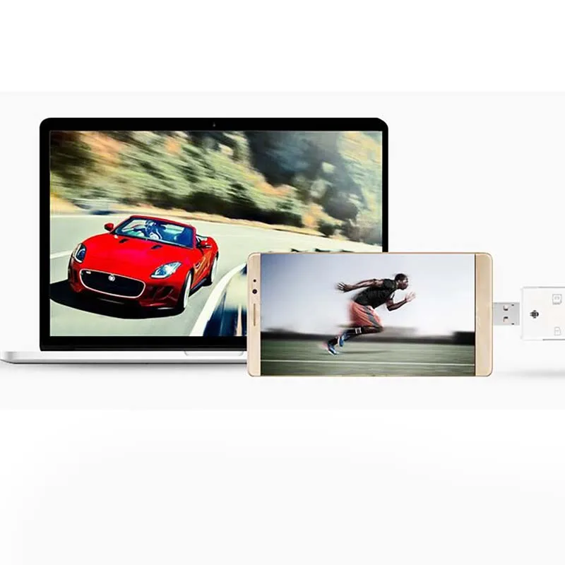 Практичный портативный считыватель карт IPad4/5 TF/SD карты многофункциональный практичный, высококачественный кард-ридер для iPhone 8-PIN портам