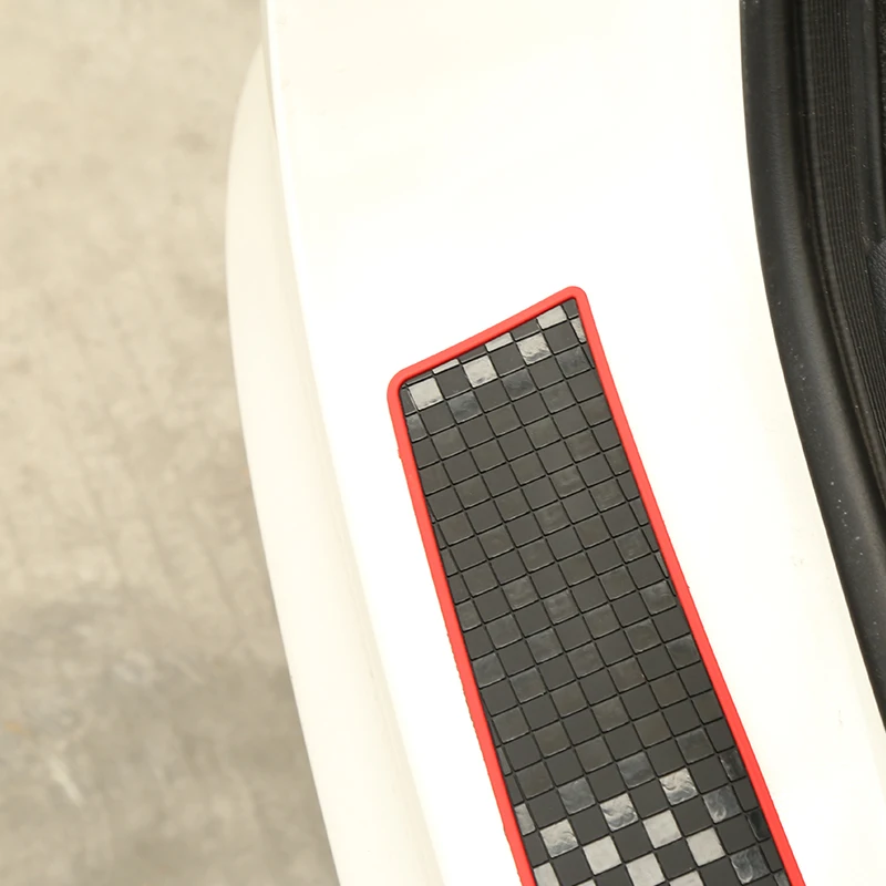 Резиновая защитная накладка на задний бампер для автомобиля Накладка порог