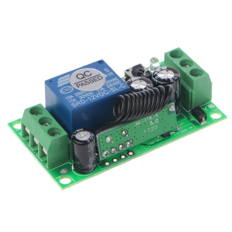 OOTDTY 3000 м длинный диапазон AC DC 12V 2CH RF Беспроводной переключатель системы дистанционного управления 315 МГц 2-ключ передатчик+ приемник