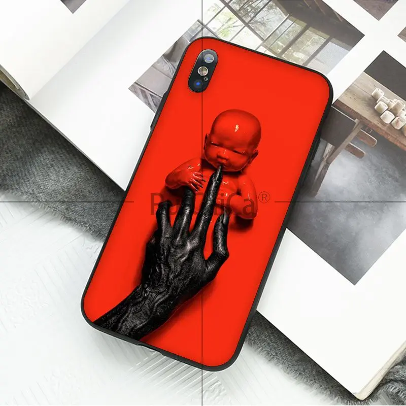 Ruicaica TV American Horror Story черный мягкий силиконовый чехол для телефона Apple iPhone 8 7 6 6S Plus X XS