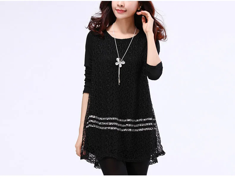 M L XL XXL 3XL 4XL 5XL Кружево платье Новинка 2017 года Сексуальная Большой плюс размер