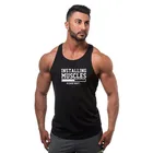 2018 майка для тренажерного зала, Мужская майка, спортивная одежда, пэчворк, бодибилдинг, Мужская одежда для фитнеса, майка без рукавов