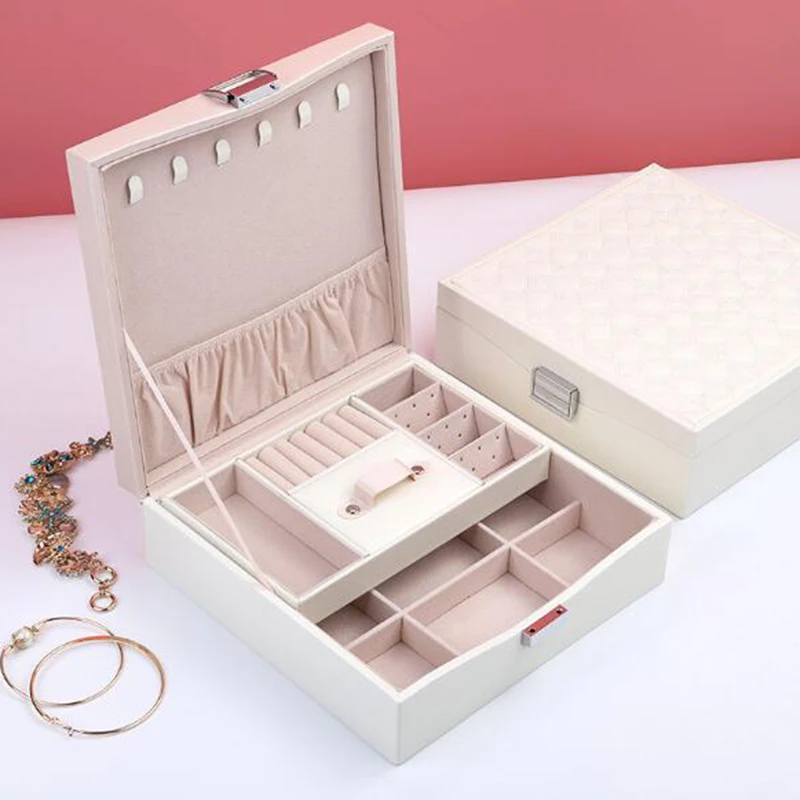 LuxJuly коробка для ювелирных изделий принцесса Европейский стиль ящик хранения