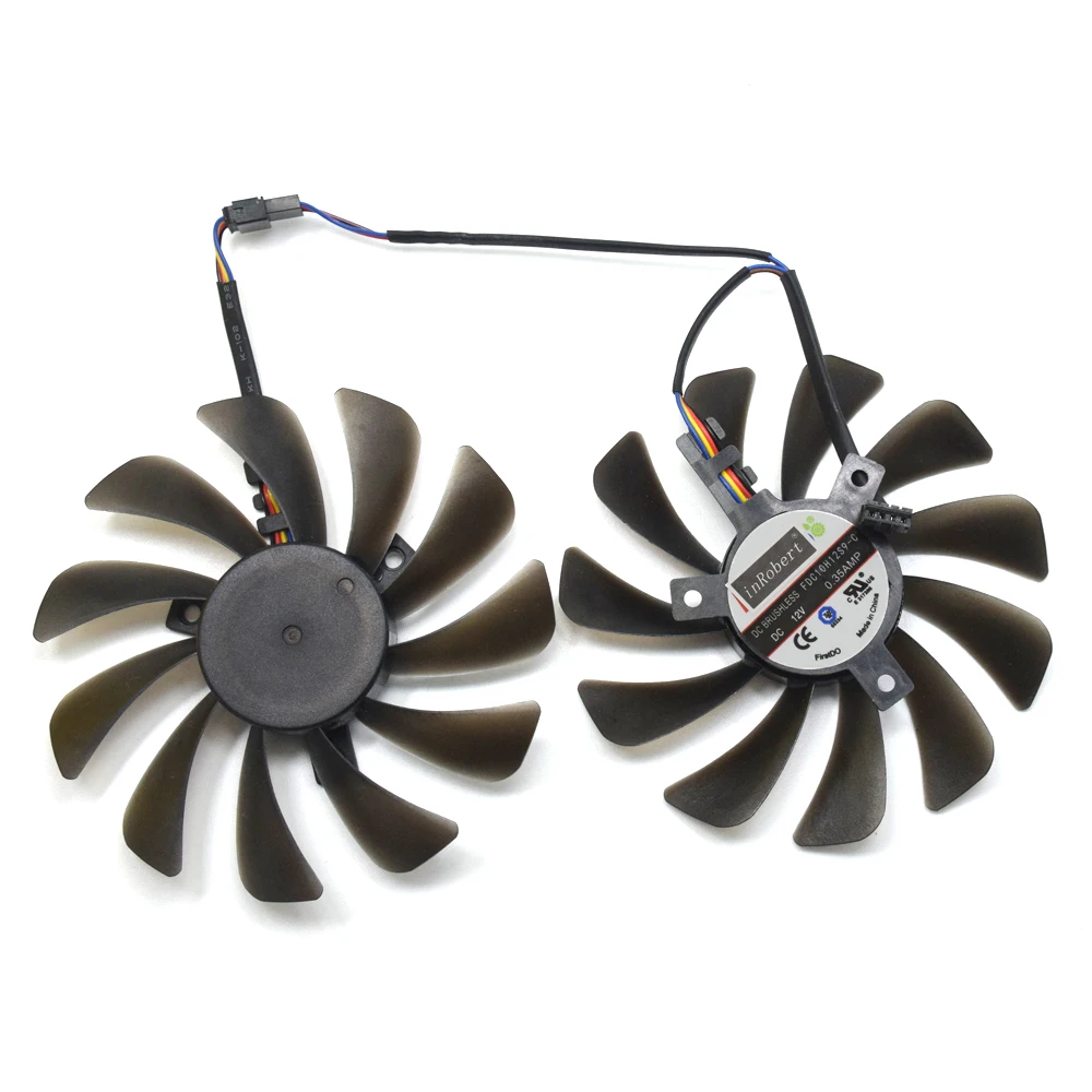 Вентилятор охлаждения 95 мм FDC10U12S9-C CF1010U12S для XFX AMD Radeon RX 560D 570 580 RX570 RX580 RX560D