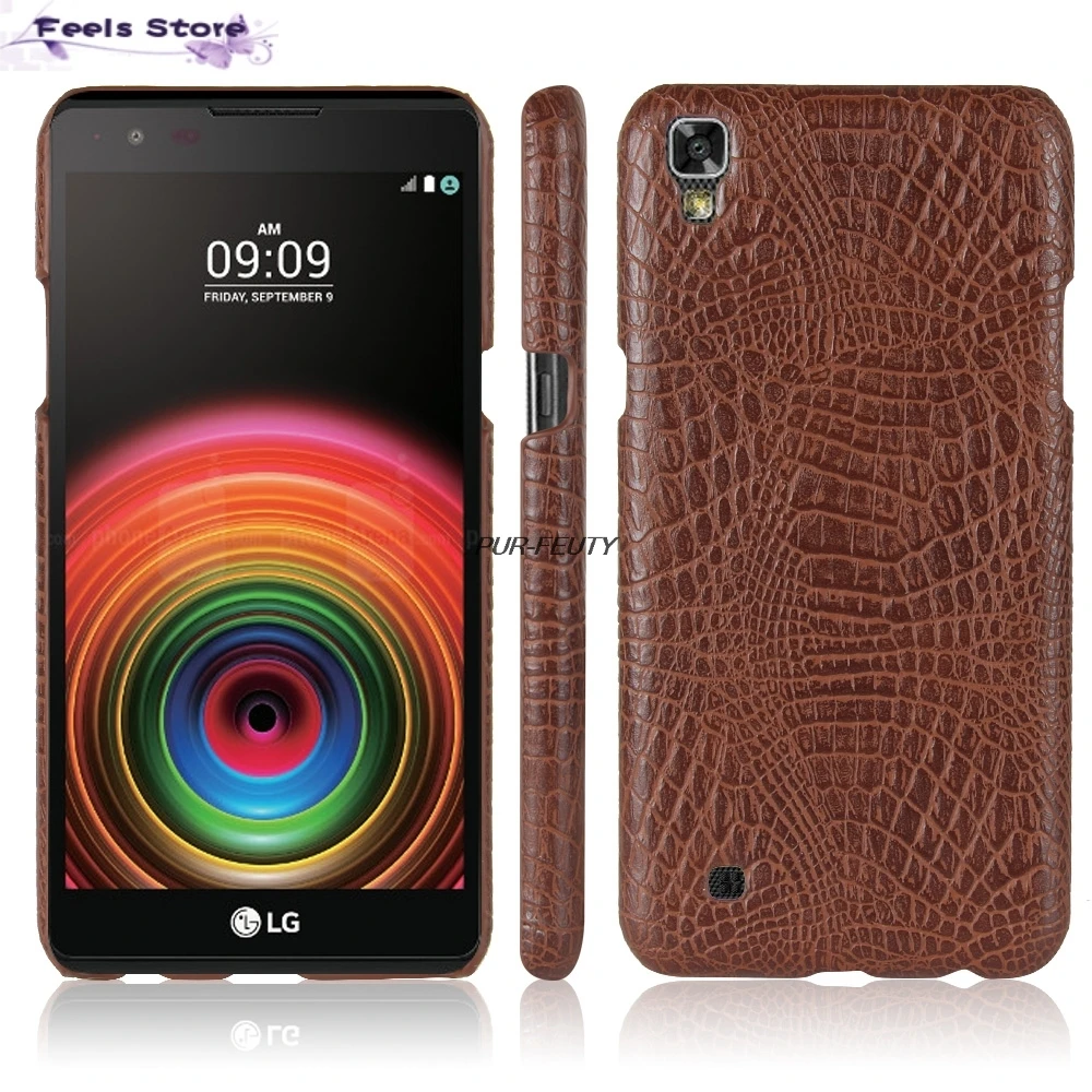 Leather Case for LG X Power K210 K 210 220DS 220 Hard PC Frame Cover K220DS XPower K220 Phone Bumper Fitted Cases |