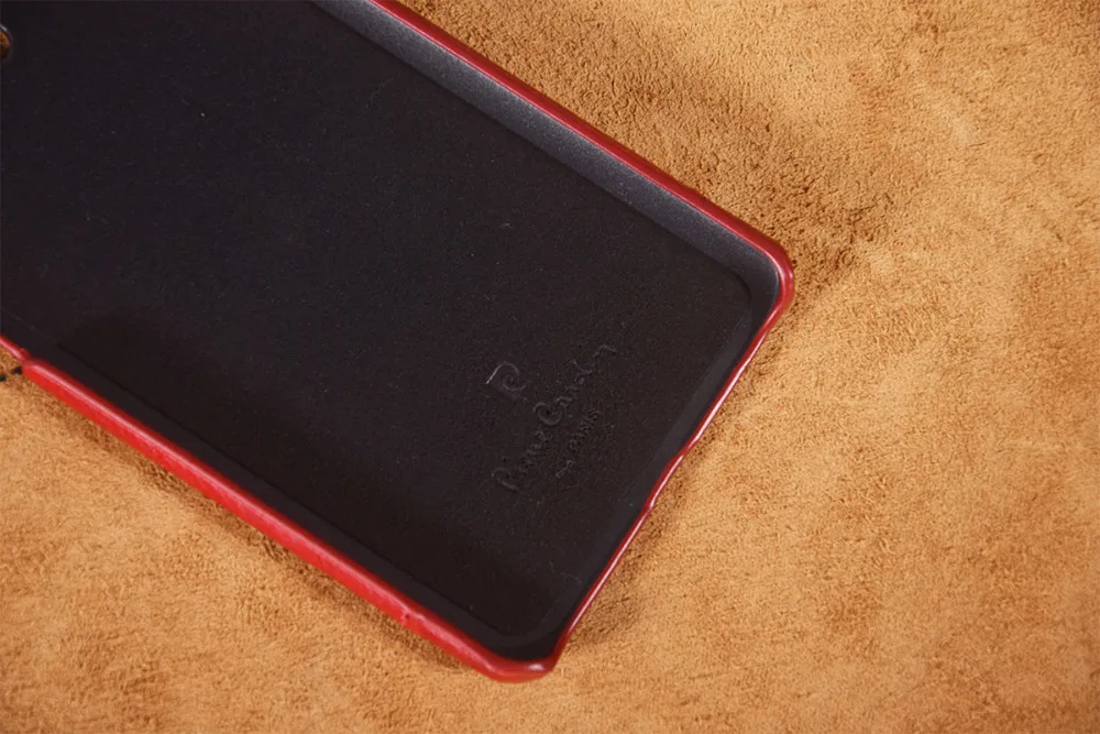 Роскошный чехол для мобильного телефона One Plus 3T Pierre Cardin из натуральной кожи