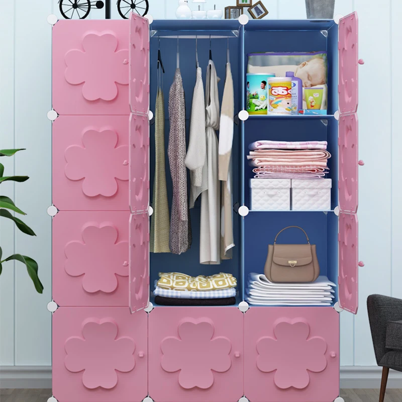 Детский шкаф для спальни мебель хранения органов когда четверть гардероба складывается портативный