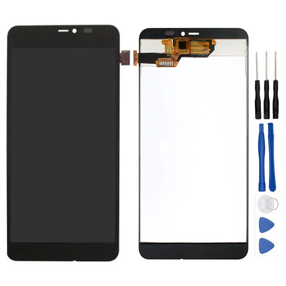 Протестировано для Nokia Lumia 640 ЖК-дисплей с сенсорным экраном дигитайзер сборка