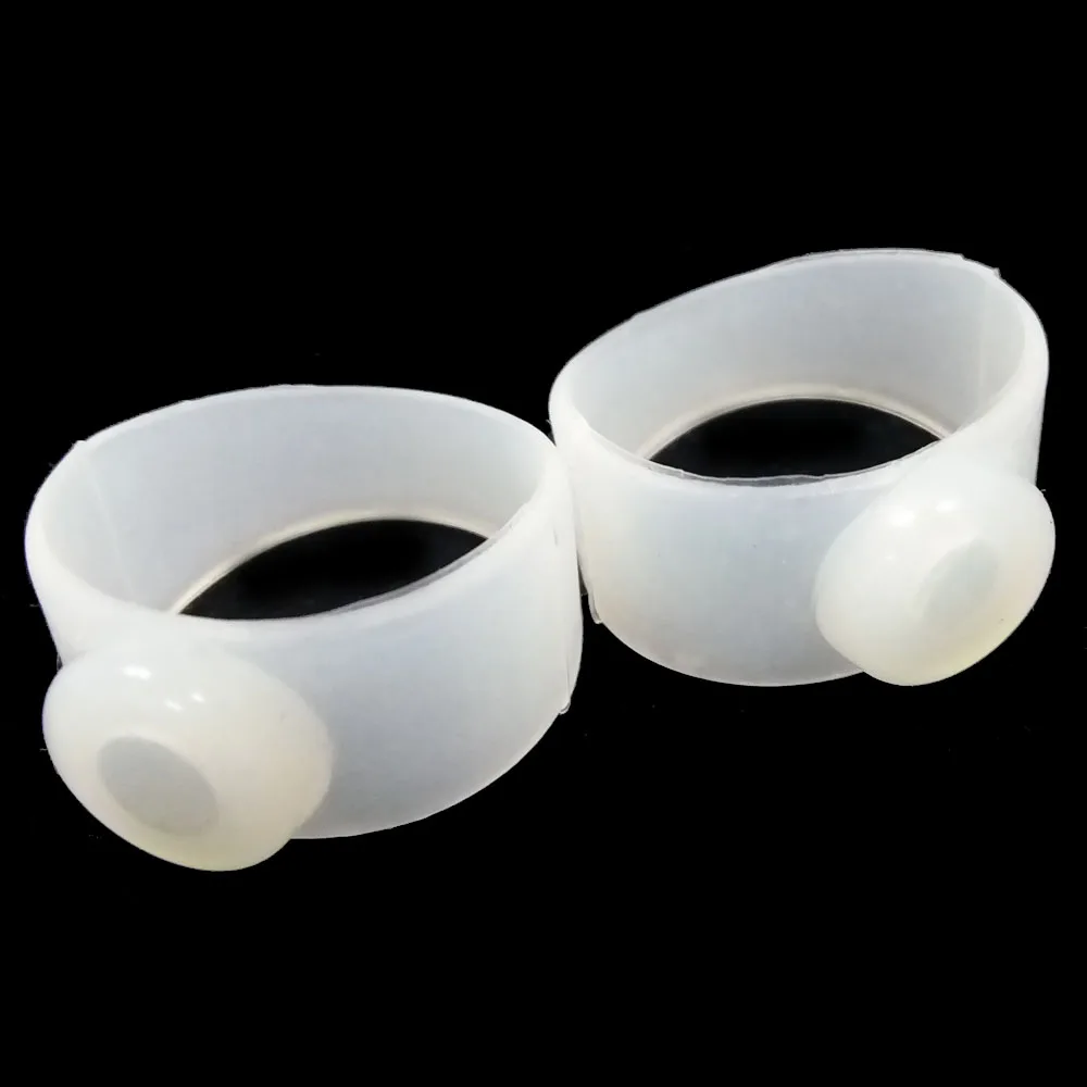 2 шт. Магнитный силиконовый Уход за ногами массажное кольцо для ног сжигание жира