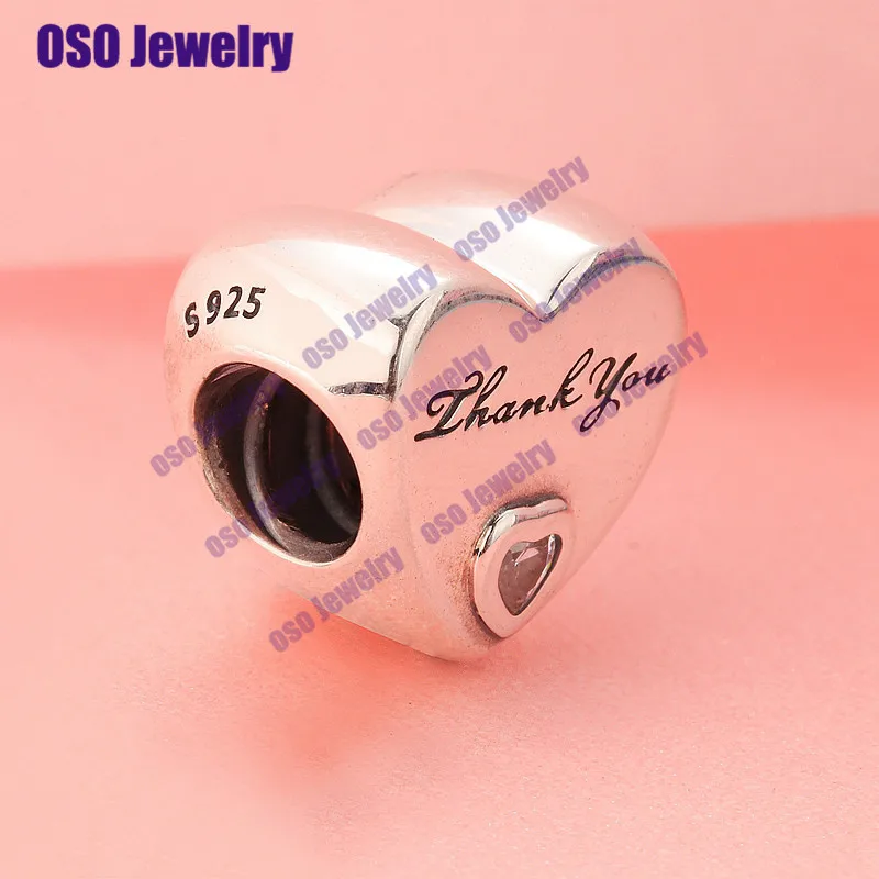 Bijoux en argent 925 Подвески с сердечками для изготовления ювелирных изделий подходят