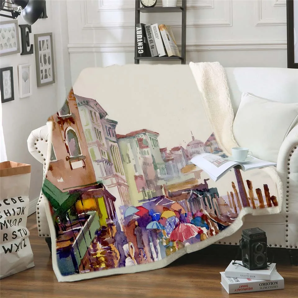 Серебристый Новые Звездные войны живописный рисунок с 3D плюшевый, с принтом одеяло для кроватей теплое мягкое покрывало шерпа плед из овечьей шерсти - Цвет: Серебристый
