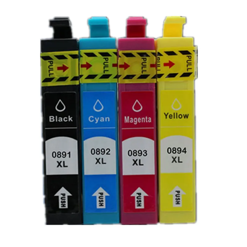 Запасные чернильные картриджи T0891 E 891 T0894 для Stylus DX6000 DX6050 DX7400 DX7450 DX8400 DX8450 DX9400|ink