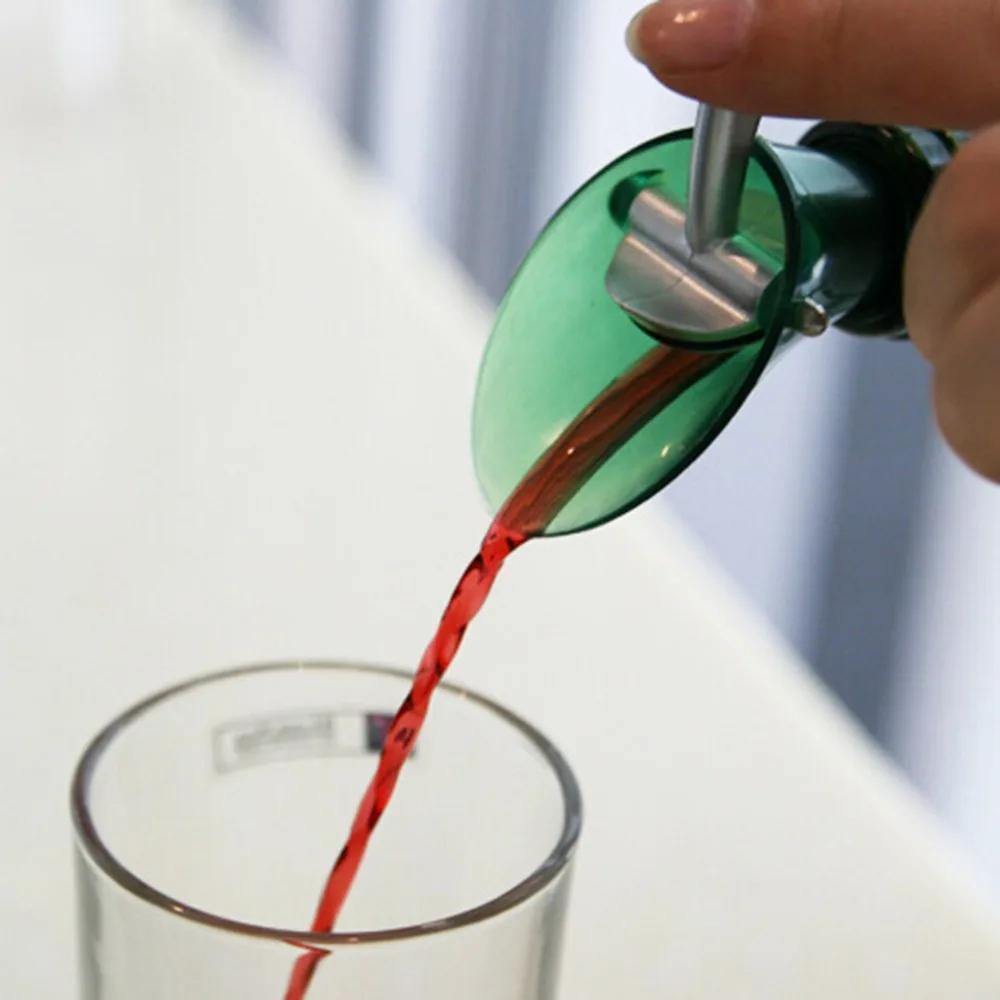 1 шт. красное вино wijn аэратор штекер Кепки бутылка Pour заливщик|bottle pour|red winebottle pourer |