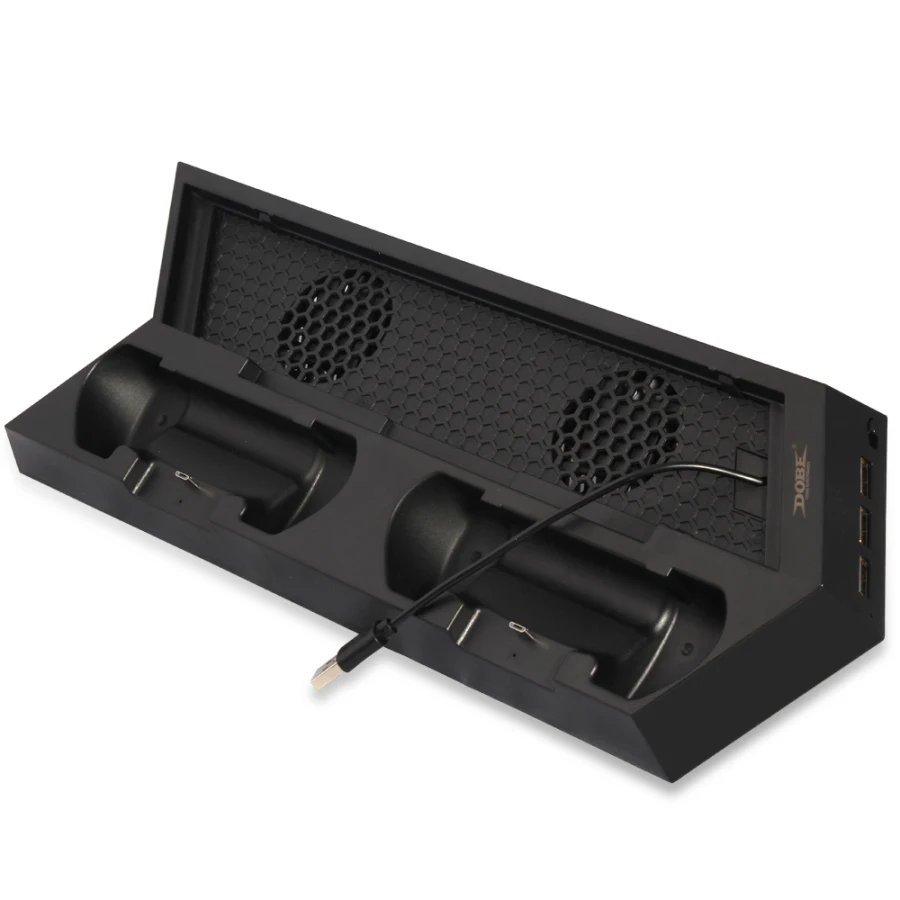 PS 4 тонкий поляризационный фильтр Pro вертикальный стенд вентилятор охлаждения