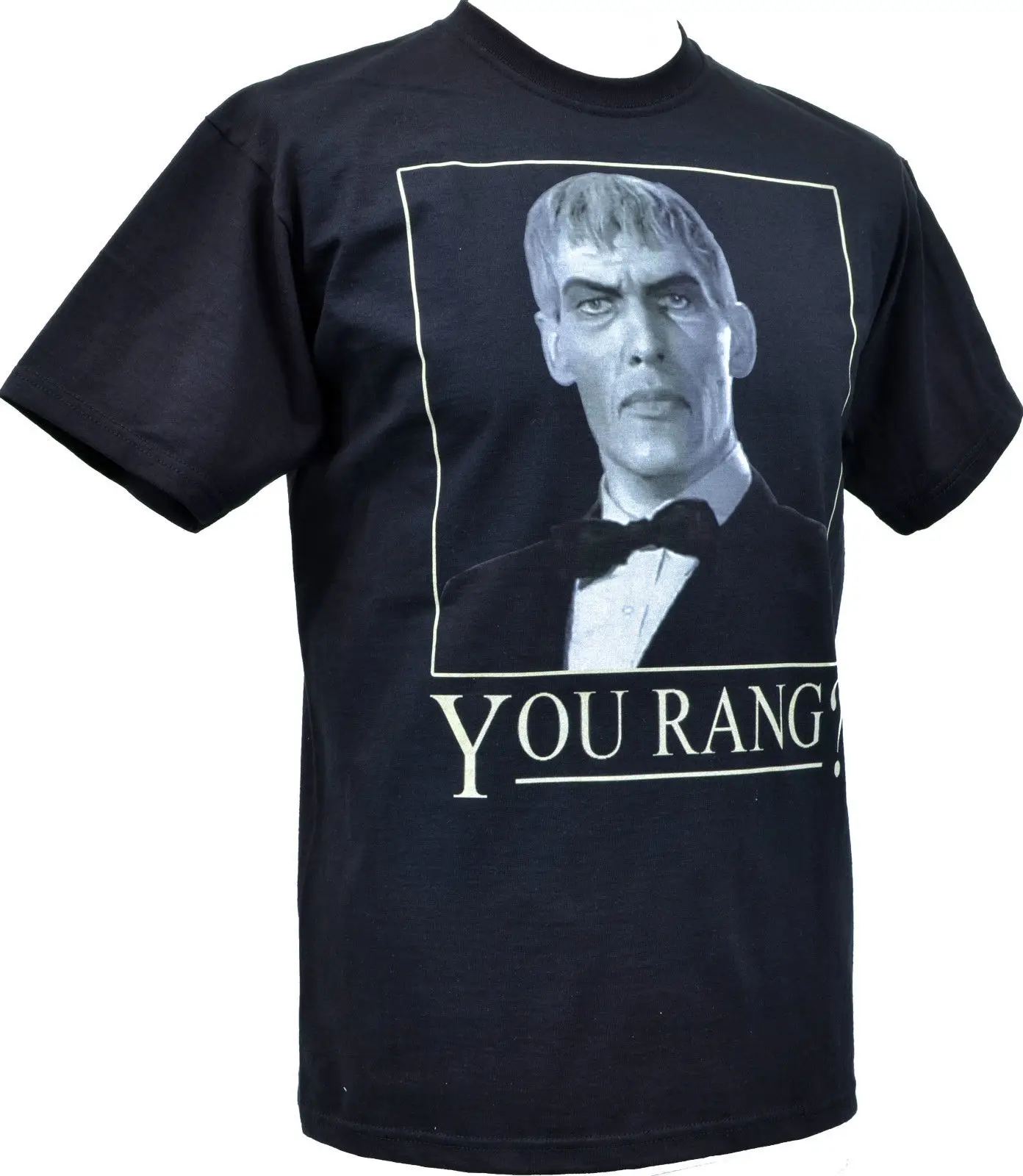 Мужская черная футболка 'YOU RANG? 'LURCH ADDAMS FAMILY GOTH HORROR MONSTER S-5XL | одежда