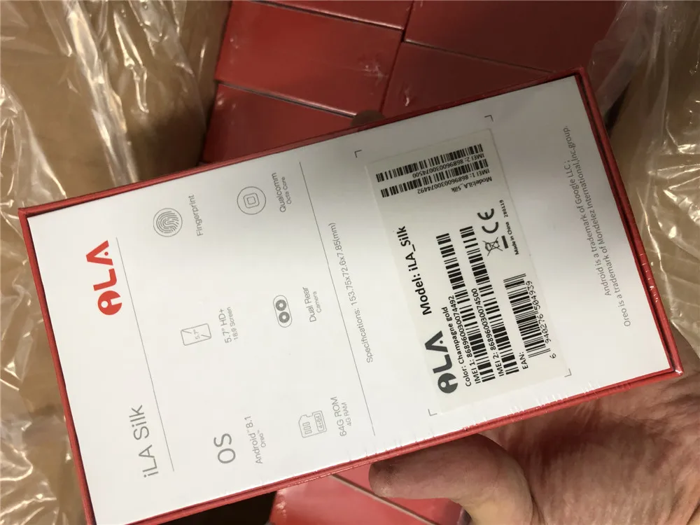 Глобальная версия ILA SILK 4 Гб ОЗУ 64 Гб ПЗУ Snapdragon 430 восьмиядерный смартфон 13MP+ 2MP две камеры 5," мобильный телефон