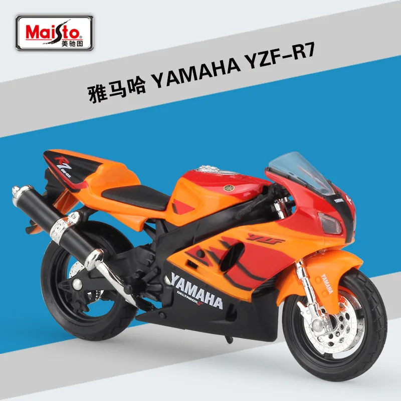 1:18 Maisto YZF R6 модель мотоцикла отлитый под давлением спортивного гоночного для