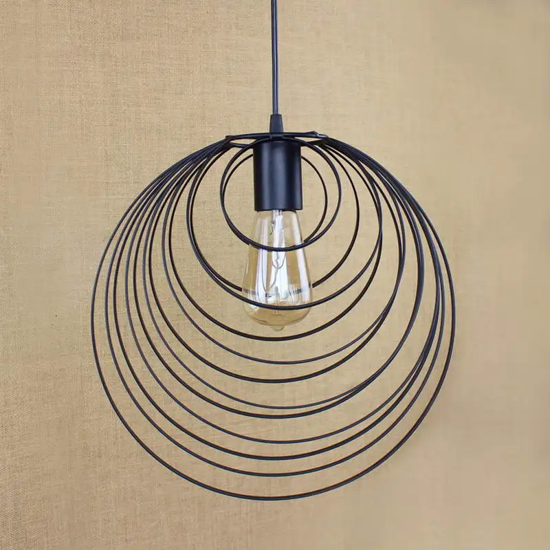 Лофт ретро винтажные подвесные светильники промышленные кованые Бар Кафе