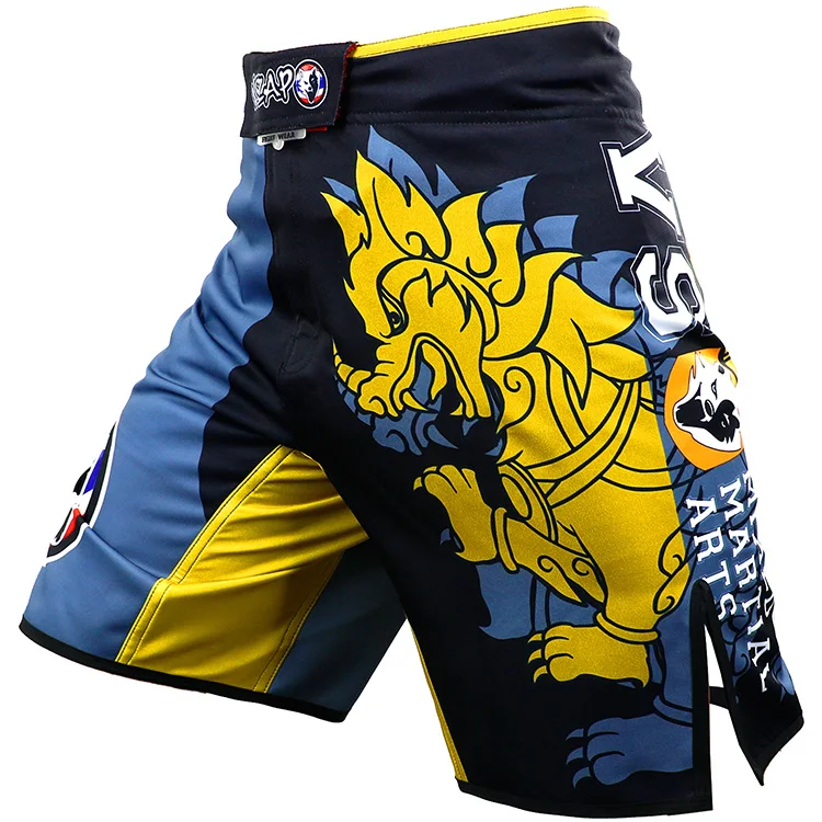 VSZAP MMA борьба ММА спортивные шорты для борьбы с тигром бегущий свободный боевой