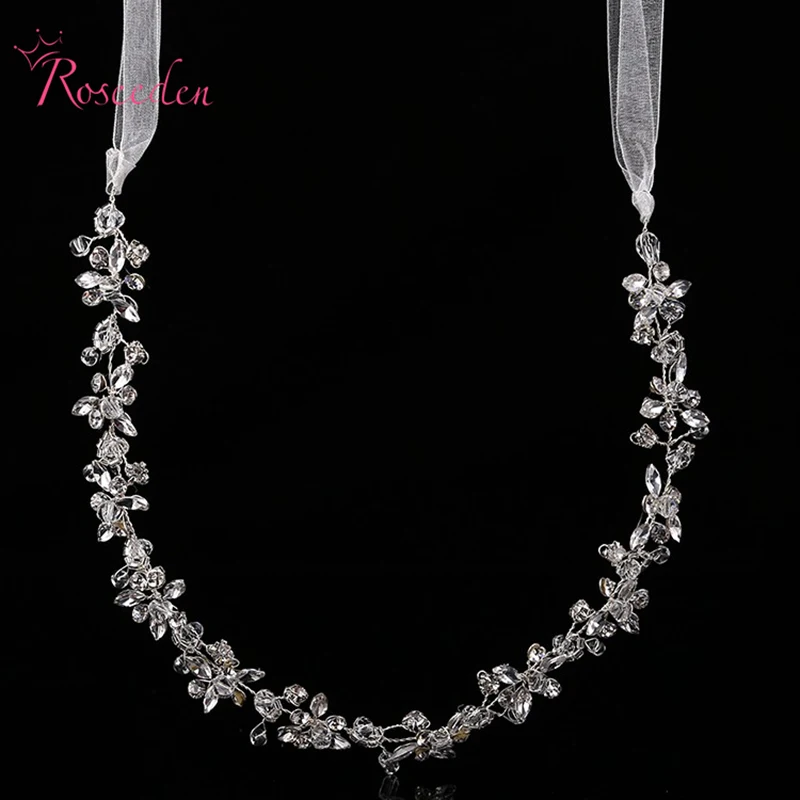 Женский обруч для волос со стразами 100% ручная работа вечерние украшения