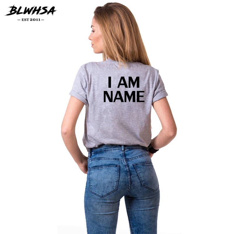 Футболка BLWHSA для влюбленных пар женская футболка с надписью Возвращение к