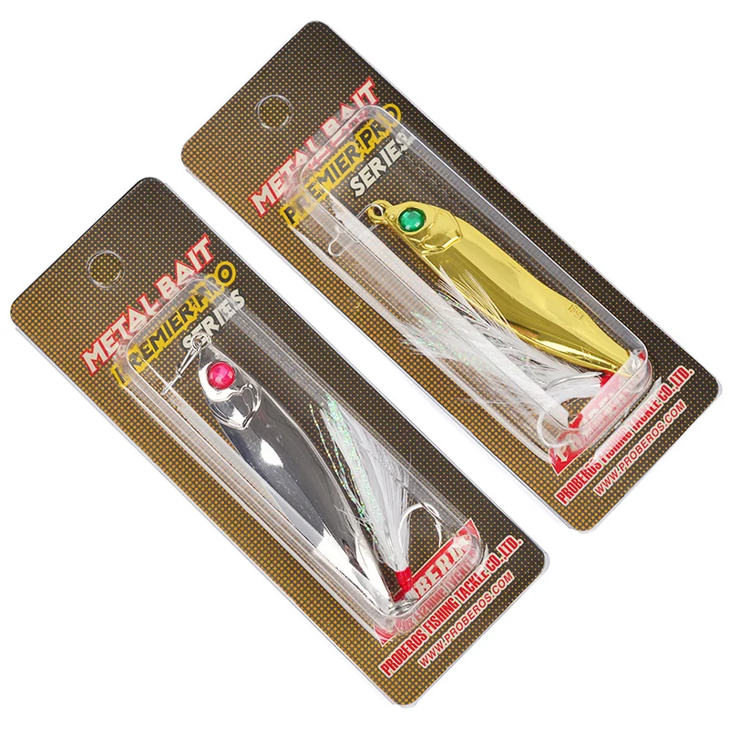 1PCS Metal Spinner Spoon Fishing Lure copper Hard Bai 10g/15g/20g/28g Artificial Sequins with Single Hookswith Feather Tackle | Спорт и