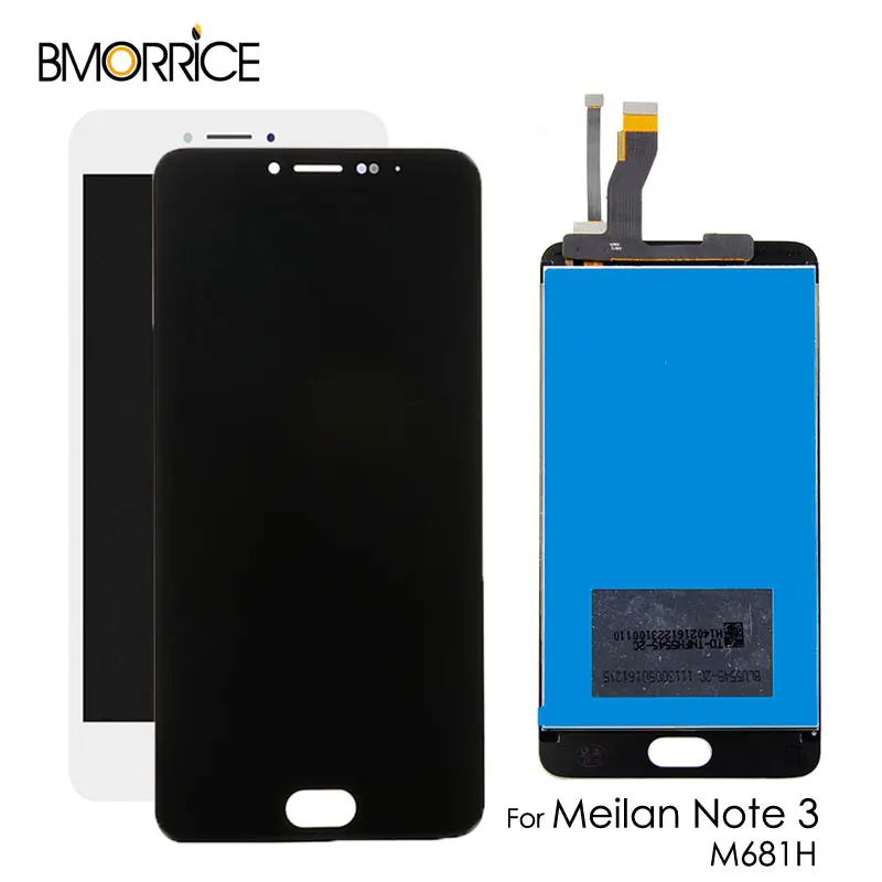 Для Meilan Note 3/Meizu M3 M681M M681C M681Q M681H Полный ЖК дисплей + кодирующий преобразователь