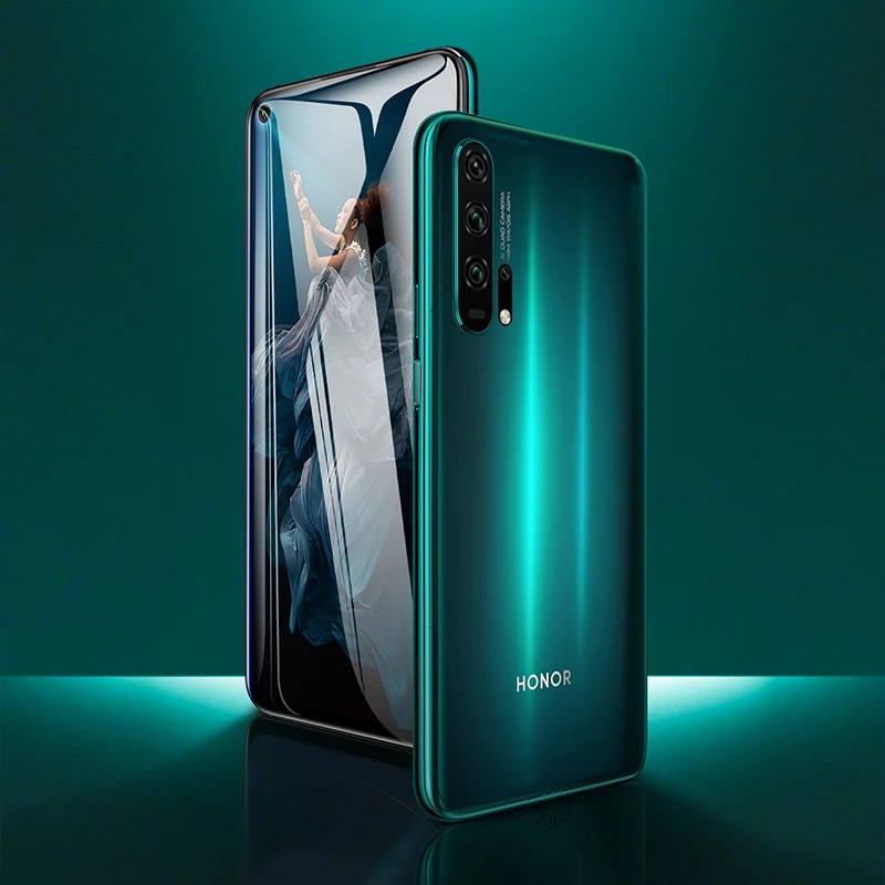 Защитное стекло для Huawei Honor 20 Lite полное покрытие армированное закаленное Pro 20s 2019