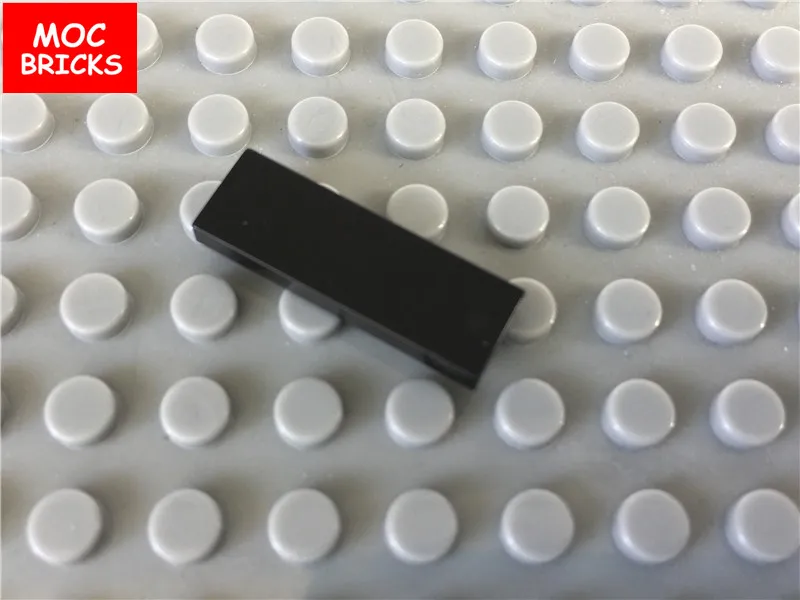 20 шт./лот MOC кирпичи сделай сам индивидуальная плитка 1x3 подходит для обучающего