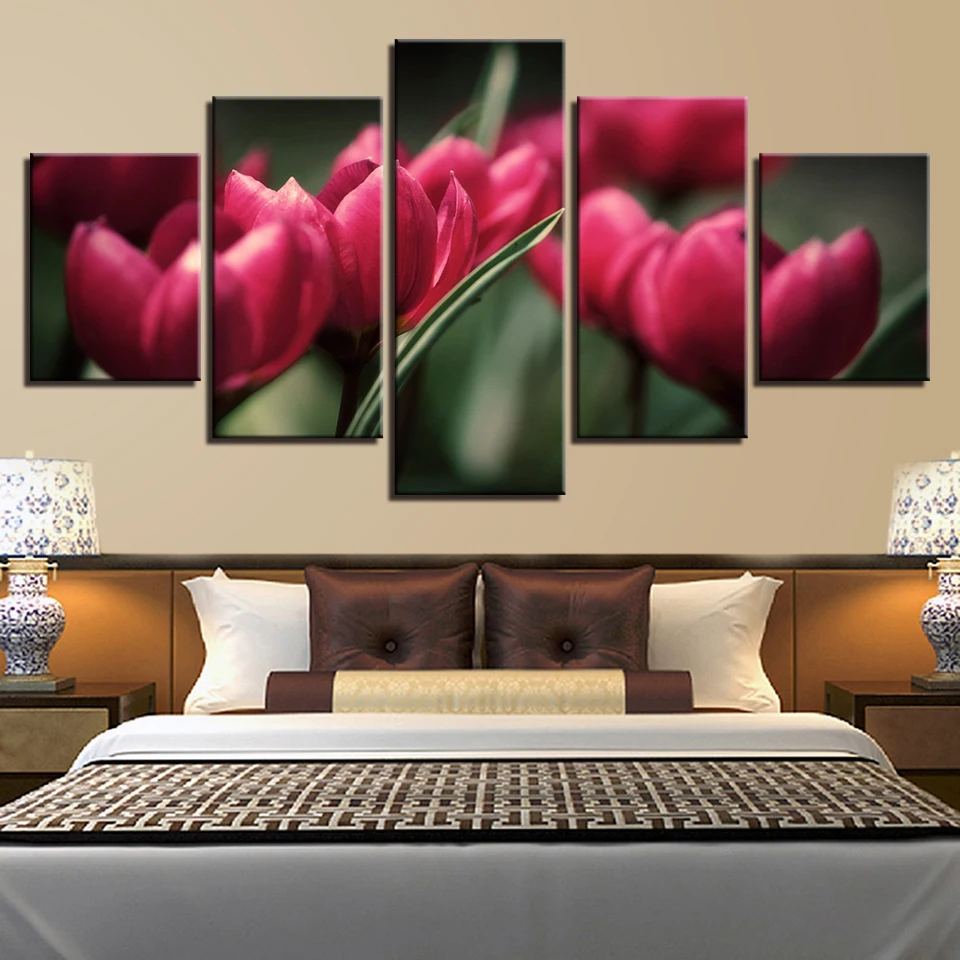 Цветочный постер роза красная желтая белая фиолетовая синяя розовая черная