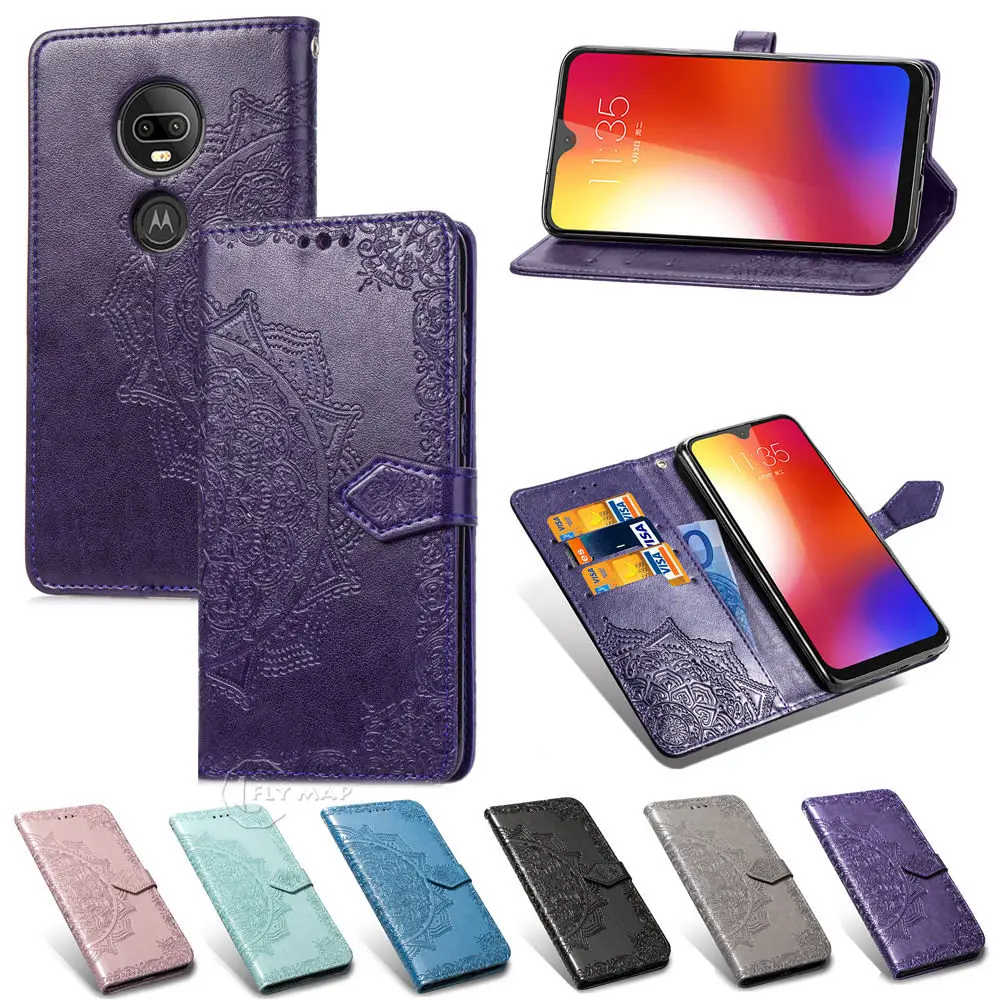 Retro Case for MOTOROLA Moto G7 Silicone Flip Wallet Phone Cover For Mote 7G MoteG7 XT1955 Capa Coque | Мобильные телефоны и
