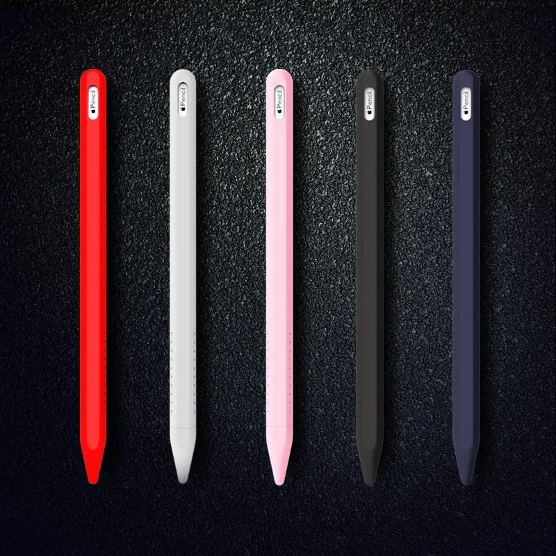 Силиконовый чехол Liboer для Apple Pencil 2 го поколения защитный держатель карманные