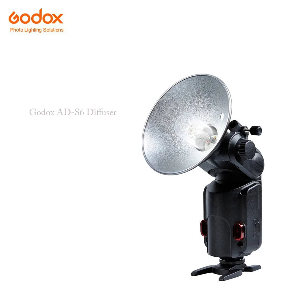 Godox AD S6 Портативный рассеиватель зонтик типа отражатель для Witstro AD180 AD360 (серебро +