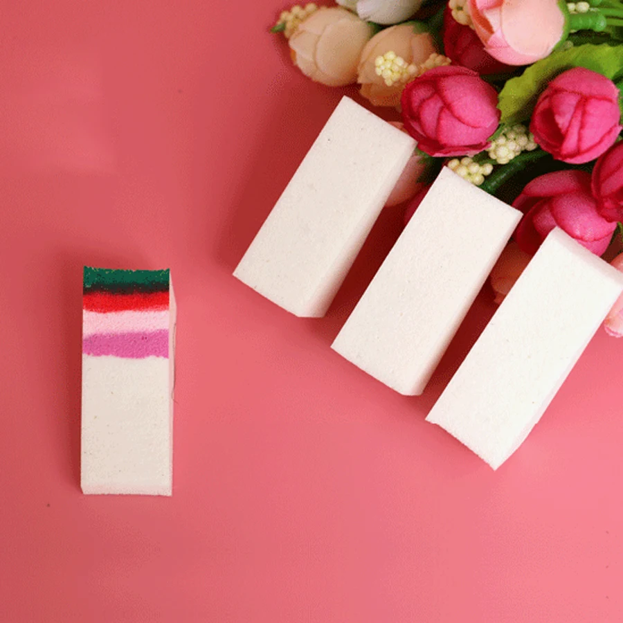 Губки для ногтей с градиентом естественная Магия простой Креативный дизайн