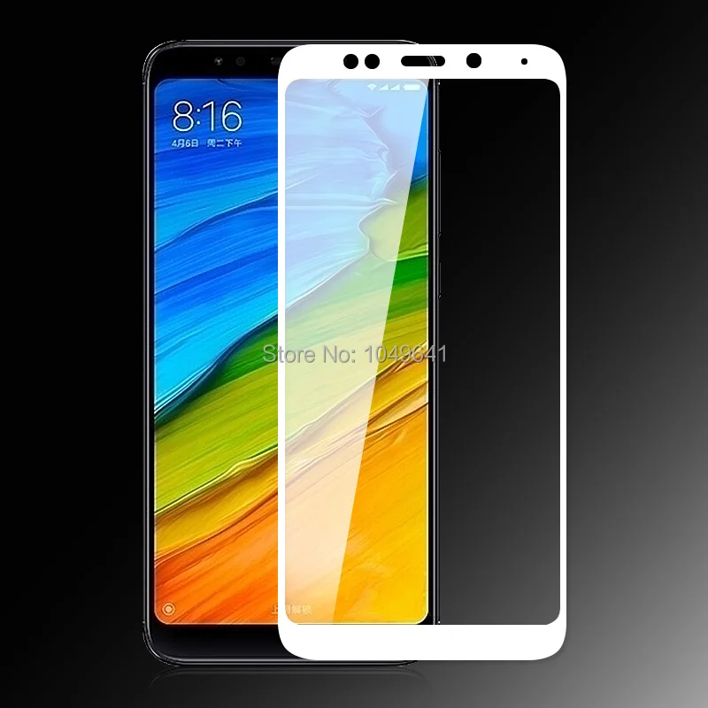 Закаленное стекло для Xiaomi Redmi 5 плюс защита экрана 99 дюймов 9h 2 5D полный экран