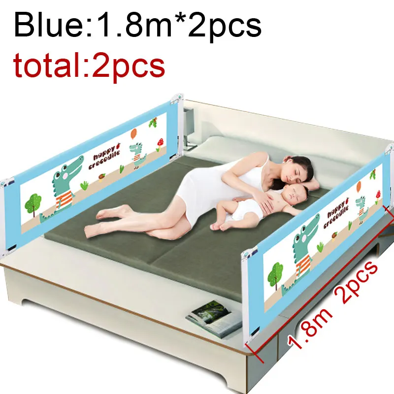 1.8mx2 IMBABY ограждение для детской кроватки детский манеж - Цвет: 1.8mx2