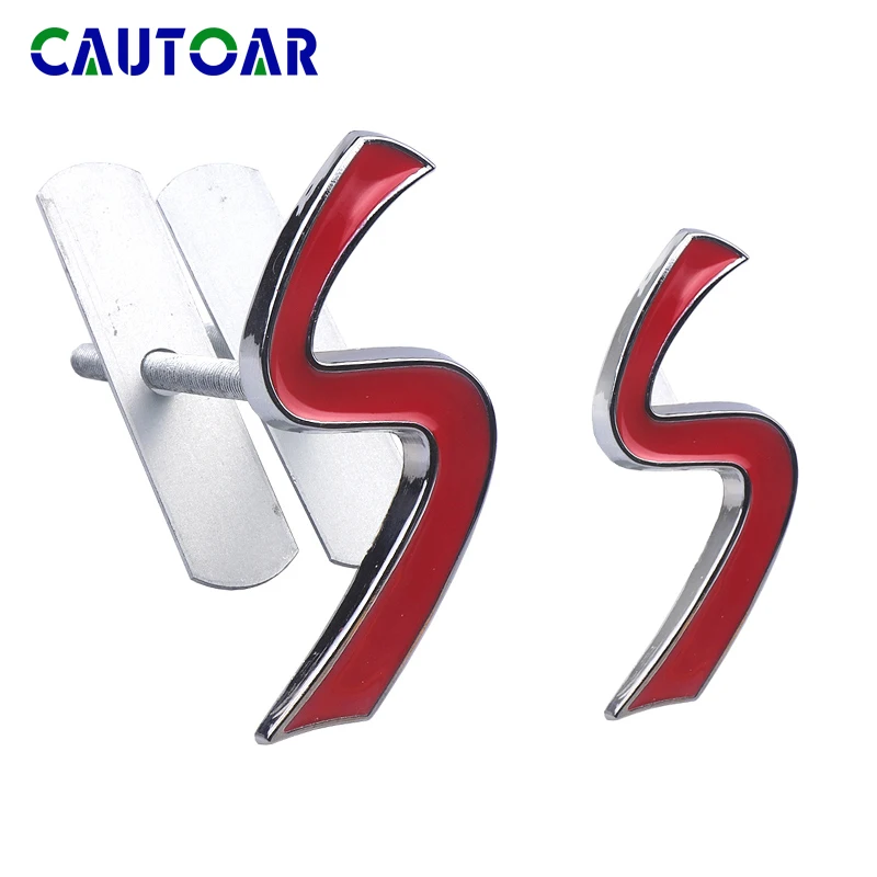 3D металлическая передняя решетка хромированная наклейка для Mini Cooper R50 R52 R53 R56 R57 R58