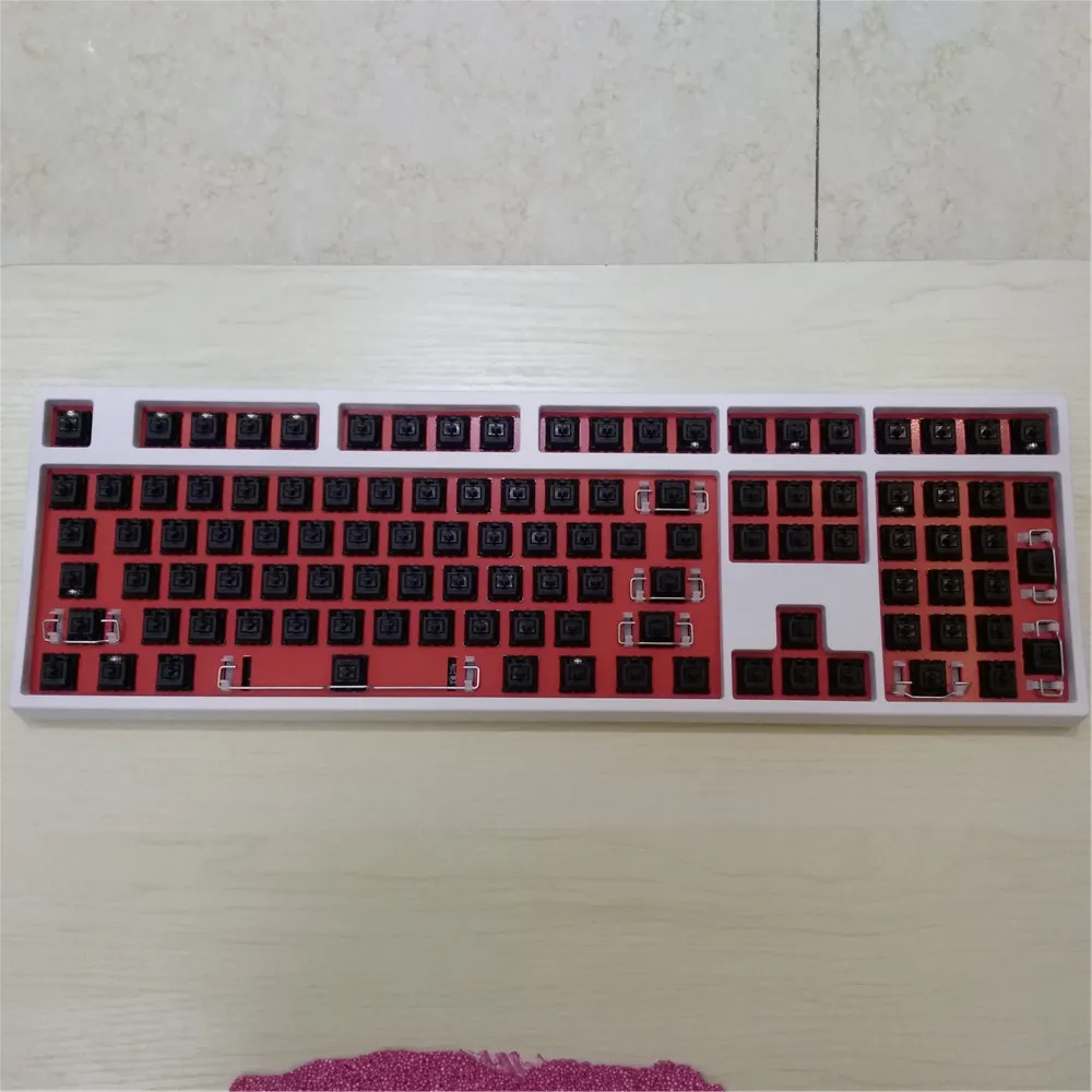 Механическая клавиатура комплект 108 DIY игры клавиатуры ps/2 комплекта PS2 104 Cherry