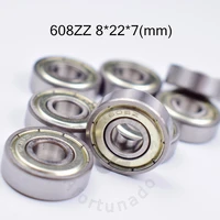 bearing 10 pieces 608zz 8227mm free shipping chrome steel metal sealed high speed mechanical equipment parts