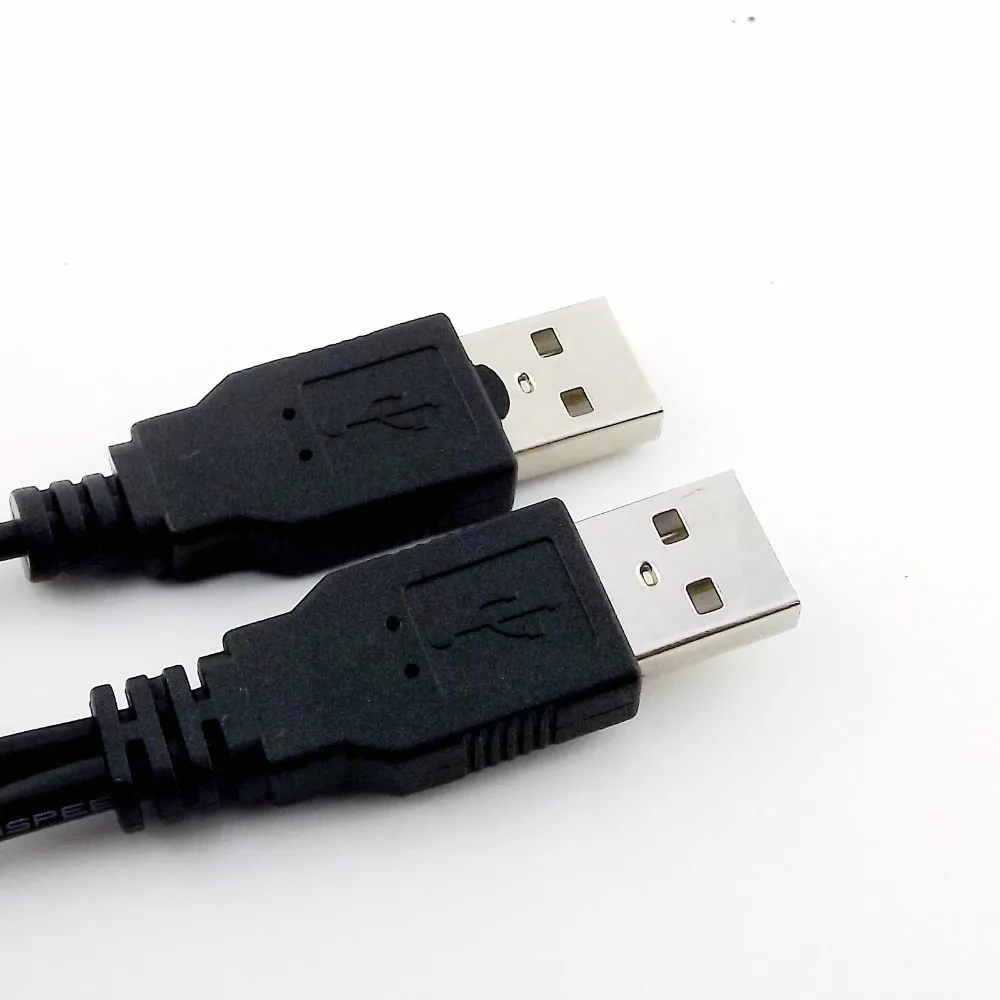 10х двойной USB 2 0 A папа преобразователь Slim SATA 7 + 6pin адаптер простой в вождении