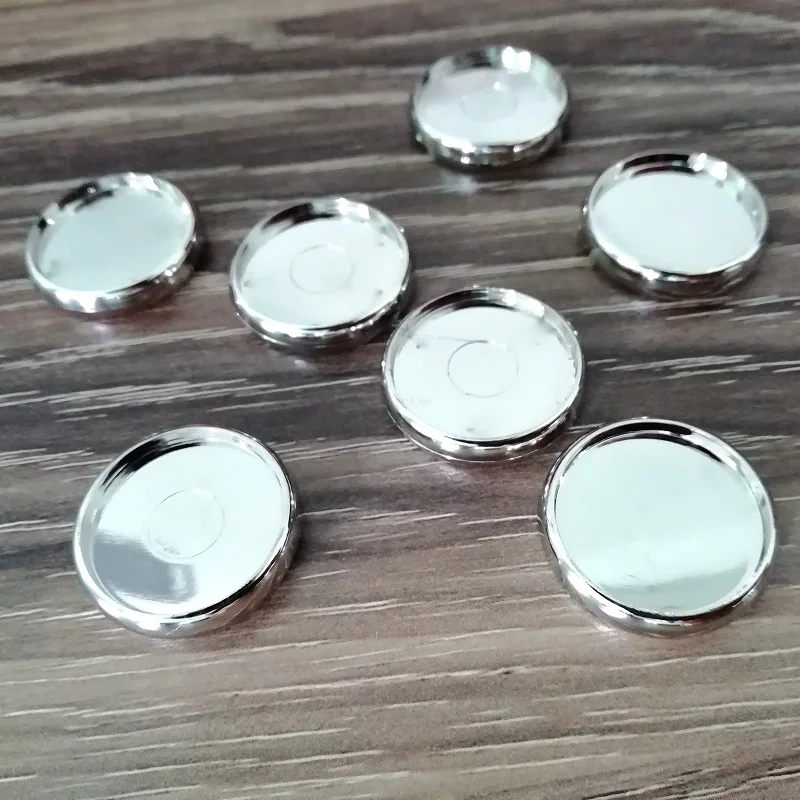 6Pcs Sliver I.d.20mm 6 шт 20& 24 мм Т Грибное отверстие пластиковое круглое кольцо дисковый переплет свободная книга переплет кольцо диск дуговой переплет тетрадь кольцо канцелярские принадлежности - Цвет: 6Pcs Sliver I.d.20mm