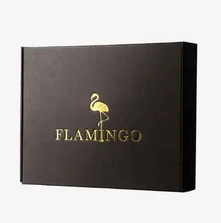 Foil Gold or Sliver 100 шт./лот, на заказ, Черный гофрированный принт, красочный логотип,, почтовые коробки, упаковка поло, футболки, нижнее белье, коробки для одежды - Цвет: Foil Gold or Sliver