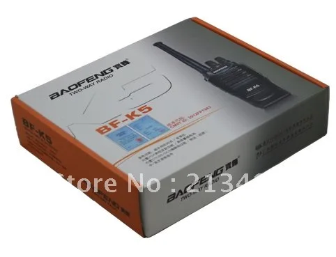 Новое поступление хорошего качества Baofeng BF K5 UHF: 400 470 МГц 16 каналов 5 Вт Портативное