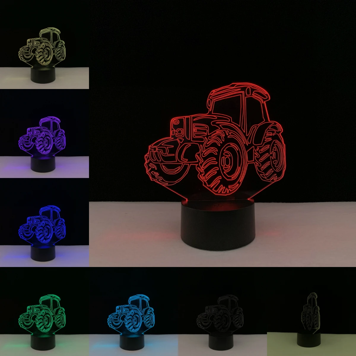 3d-лампа светодиодсветодиодный для трактора кроссовера вездехода USB с сенсорным