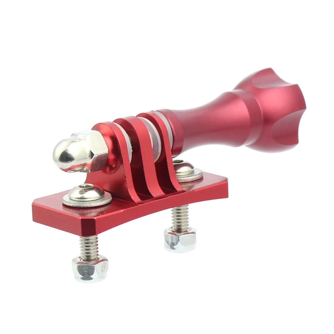 1 комплект ЧПУ парашютный шлем фиксированные крепления+ Камера аксессуар Алюминий гайка Запчасти для GoPro HD Hero3+/4/5 Спортивные Камера