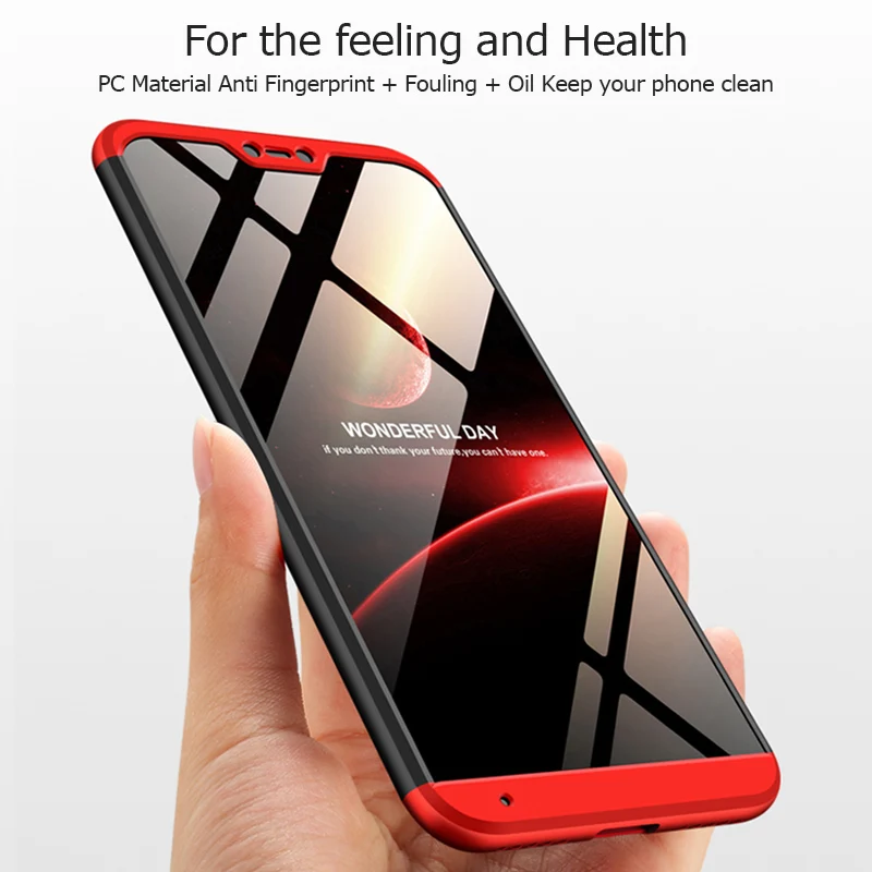 Чехол GKK 360 градусов для Xiaomi Redmi Note 7 6 5 Pro 4x 5A Prime Y1 lite Redmi 6 Pro A2 lite 6A 5A 6 4x полное покрытие корпуса